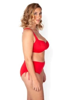 Bikinitop Mit Bügeln "Swim Support" | Rot -Outlet COSABELLA Store Miracle Woman Swim Support Bikini Top side min 1280x1280