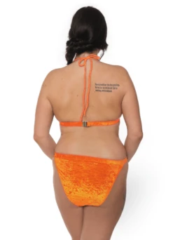 Bikini-Set "Velvet" | Tangerine 10 Bikini-Set "Velvet" | Tangerine -Outlet COSABELLA Store Miracle Woman Velvet Bikini tangerine back2 min 1280x1280
