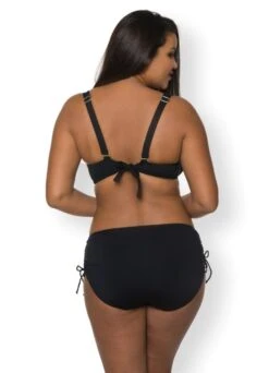 Bikinipant "Swim" | Schwarz -Outlet COSABELLA Store Miracle Woman Bikini Pant mit Schn rung schwarz back min 1280x1280