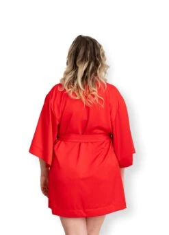 Kimono "Satin" | Rot -Outlet COSABELLA Store MiracleWoman Kimono back 1280x1280