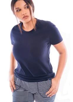 Shirt Rundhals "Mix & Match" | Marine -Outlet COSABELLA Store Mix Match 13knN5l7EPlofje 1280x1280