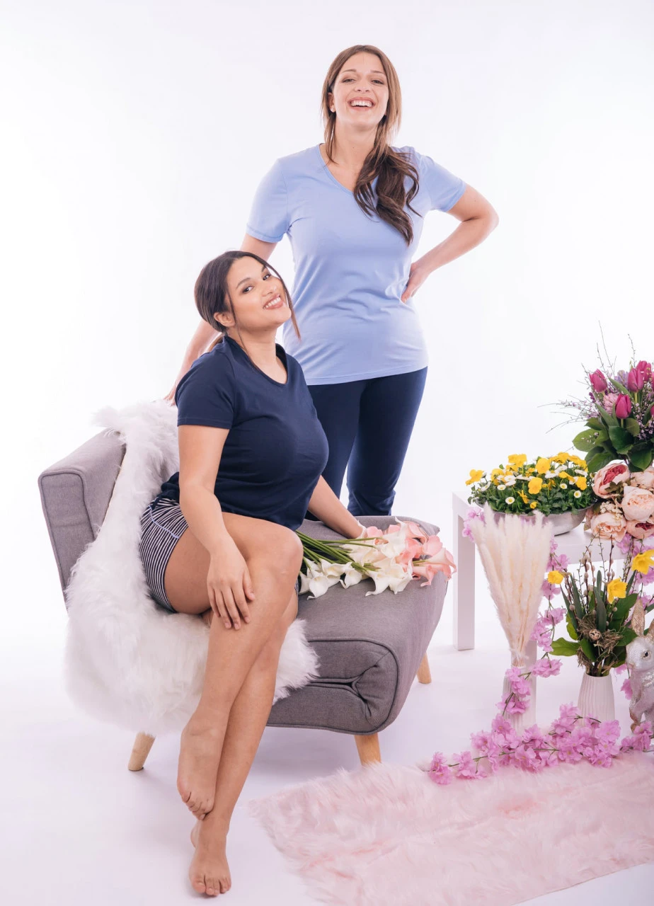 Hose Kurz "Mix & Match" | Marine / Weiß 9 Hose Kurz "Mix & Match" | Marine / Weiß – Bild 7