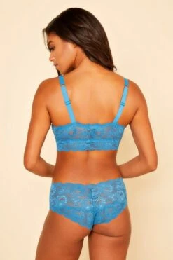 Cosabella Spitzen Panty "Never Say Never" | Ardesia Blue -Outlet COSABELLA Store NEVER07ZL ARBLU ZM BK L 1280x1280