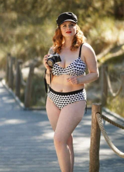 ANITA Bikini-Pant "Olivia" | Schwarz-weiß -Outlet COSABELLA Store Olivia Candice Image12 Shop min 1280x1280