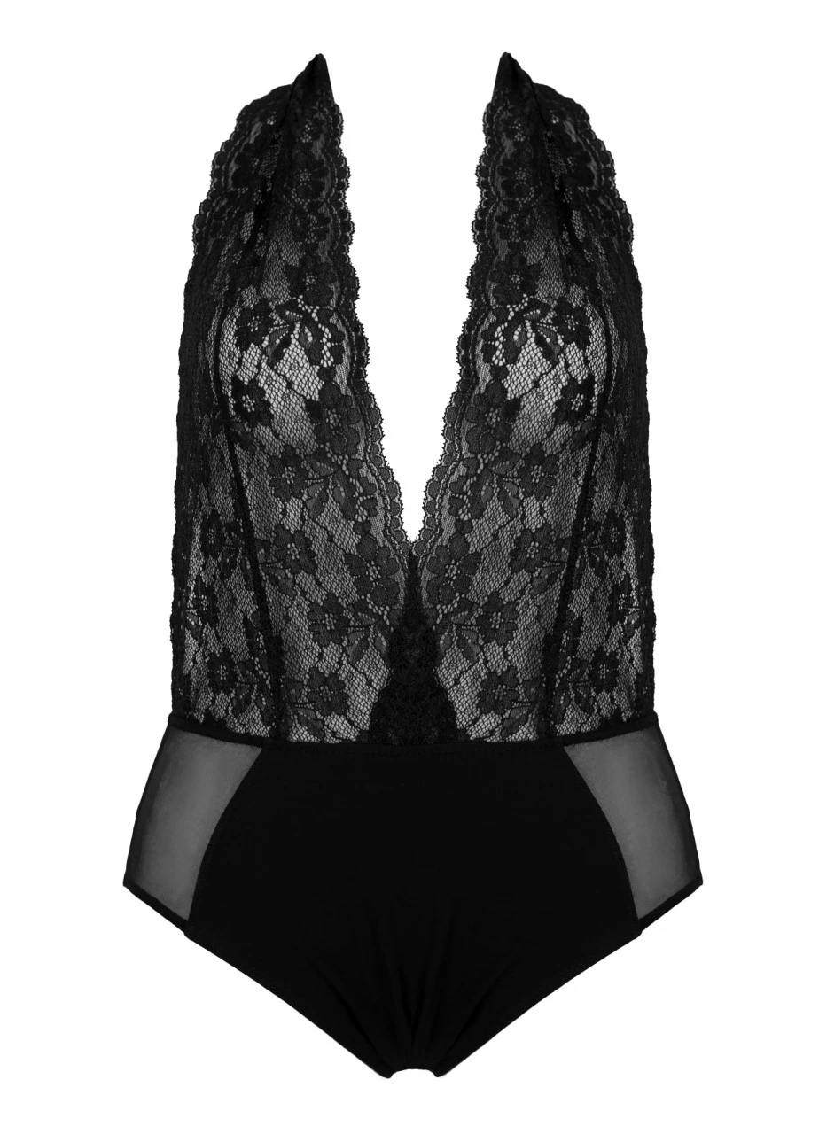 One-Piece Lingerie "Open Secret" | Schwarz 7 One-Piece Lingerie "Open Secret" | Schwarz – Bild 5