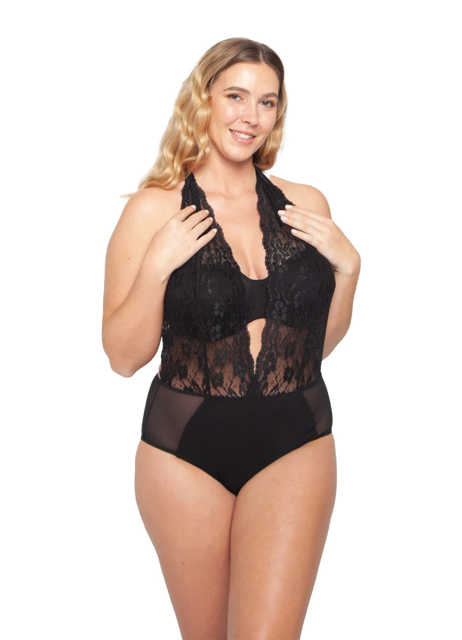 One-Piece Lingerie "Open Secret" | Schwarz 4 One-Piece Lingerie "Open Secret" | Schwarz – Bild 2
