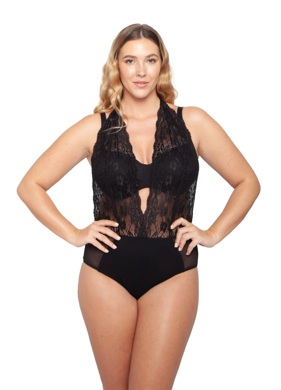 One-Piece Lingerie "Open Secret" | Schwarz 3 One-Piece Lingerie "Open Secret" | Schwarz
