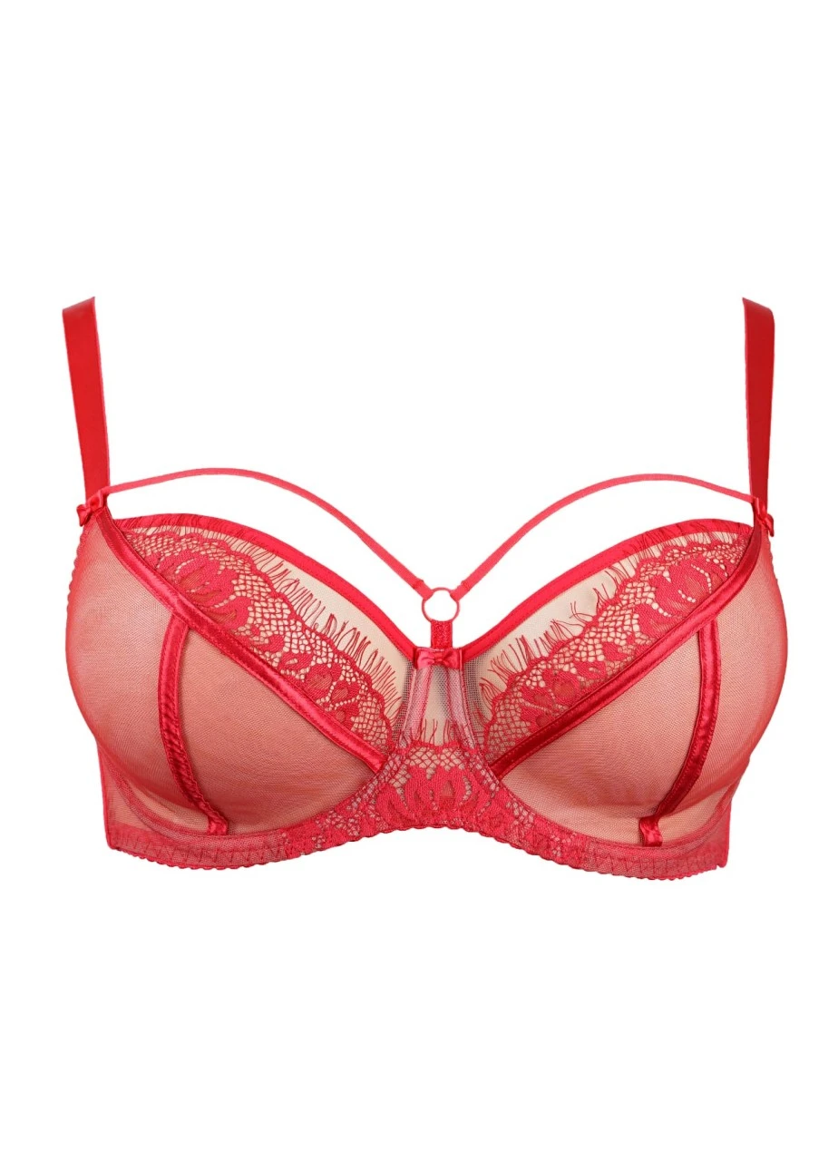 Bügel-BH "Paradise" | Rot 4 Bügel-BH "Paradise" | Rot – Bild 2