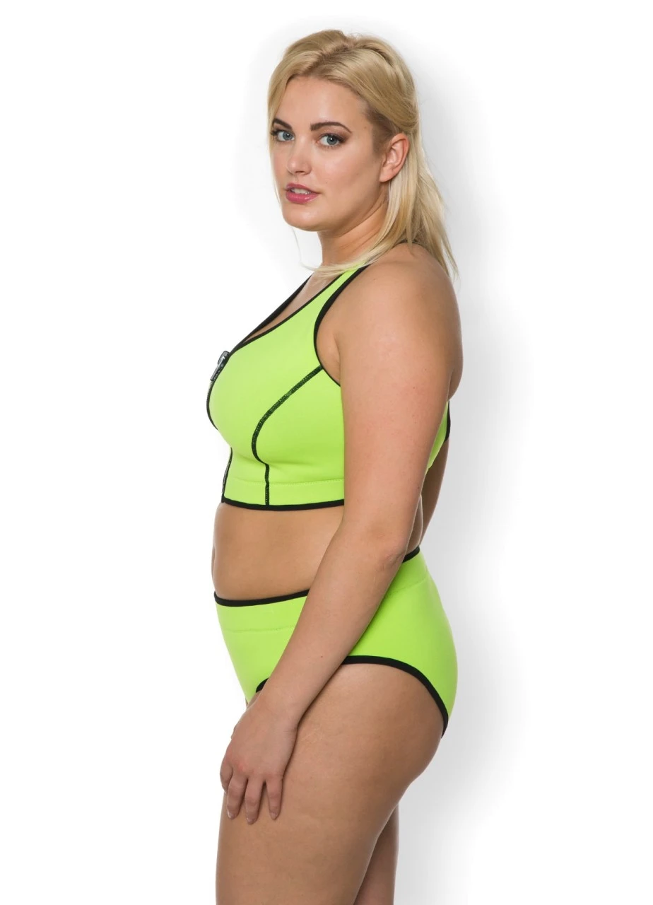 Bikinitop "Surf Neoprene" | Neongelb 7 Bikinitop "Surf Neoprene" | Neongelb – Bild 5