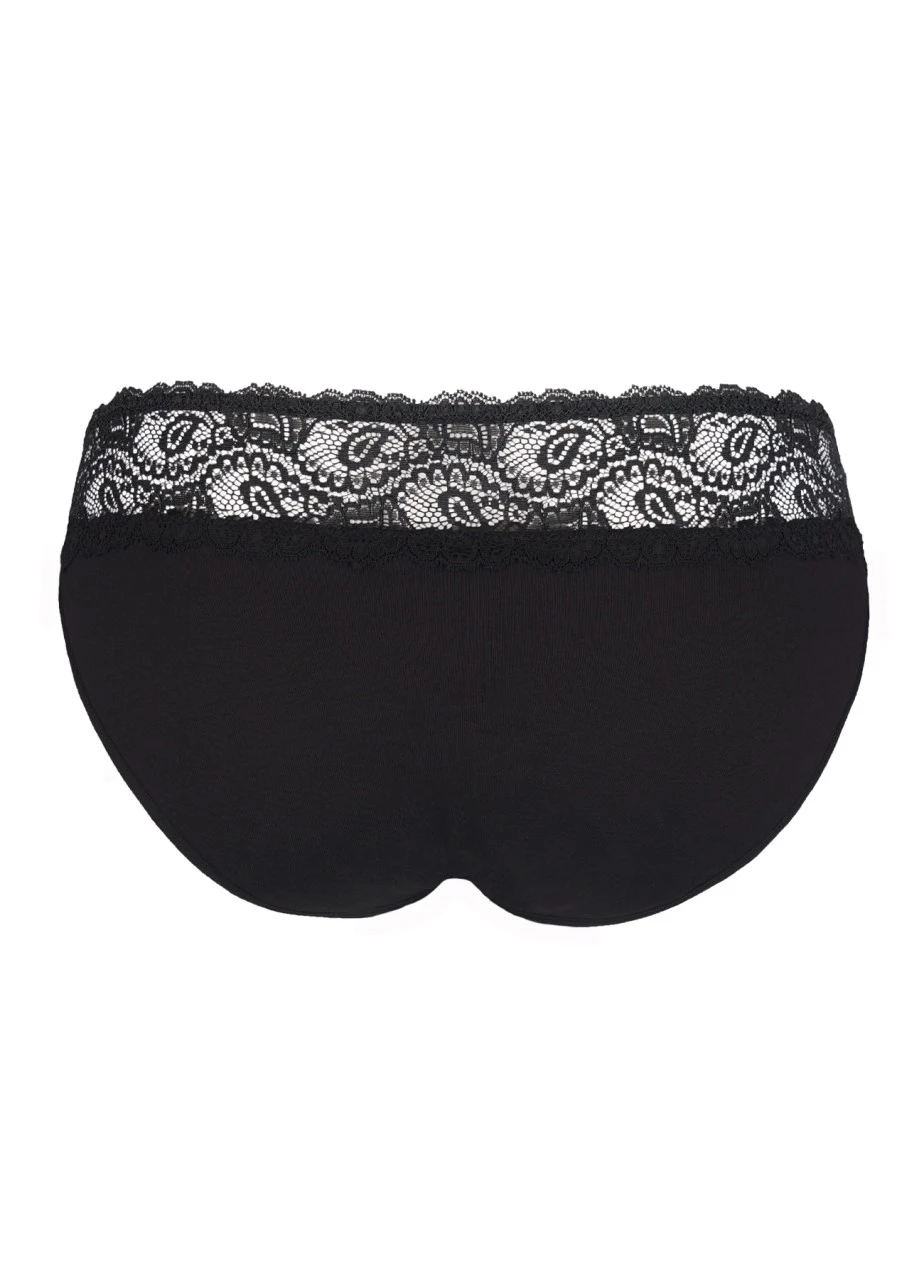 Periodenslip "Rose" | Schwarz 9 Periodenslip "Rose" | Schwarz – Bild 7