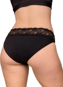 Periodenslip "Rose" | Schwarz 12 Periodenslip "Rose" | Schwarz -Outlet COSABELLA Store Rose Periodenslip Shop hinten minQRAVzJXq296pP 1280x1280