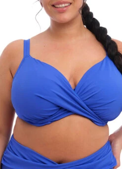 ELOMI Bikini-Top Mit Bügel "Saphir" | Blau -Outlet COSABELLA Store Saphir Bikinitop Shopbild vorne min 1280x1280