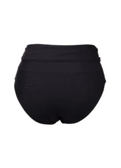 Highwaist Slip Gerafft "Skyla" | Schwarz -Outlet COSABELLA Store Skyla Highwaist umgeschlagen Freisteller hinten 1280x1280