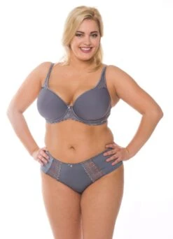 Spacer-BH Mit Bügeln "Penelope" | Grau -Outlet COSABELLA Store Spacer BH mit B geln Penelope grau front min 1280x1280