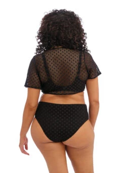 ELOMI Beach Top "Summer Nights" | Schwarz -Outlet COSABELLA Store Summer Nights Top schwarz Shopbild hinten min 1280x1280