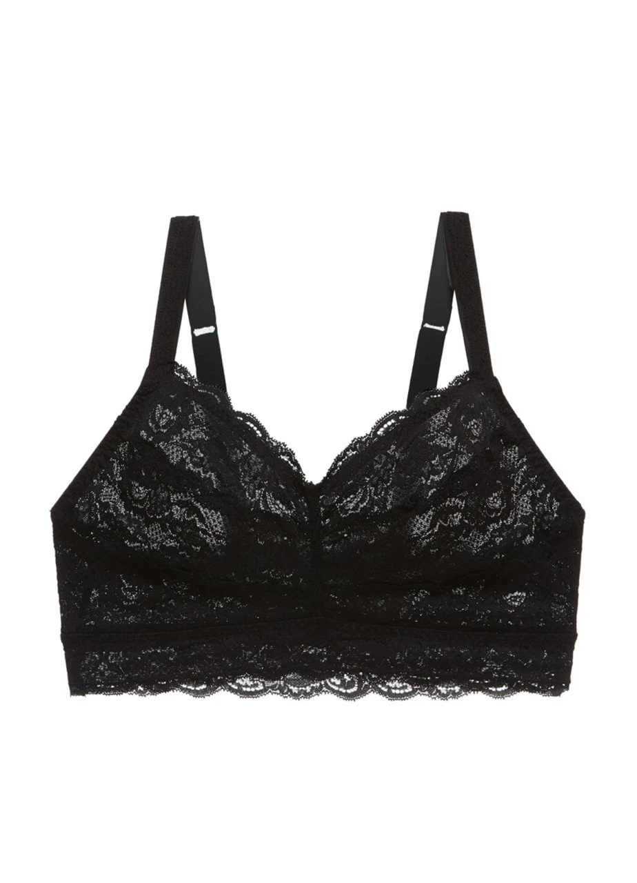 Cosabella Super Curvy Sweetie Bralette "Never Say Never" | Black 3 Cosabella Super Curvy Sweetie Bralette "Never Say Never" | Black