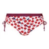 ANITA Bikini-Pant "Cherry Love" | Rot-weiß -Outlet COSABELLA Store Sweet Cherry Panty Freisteller vorne Shop 1280x1280