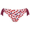 ANITA Bikini-Tanga "Cherry Love" | Rot-weiß -Outlet COSABELLA Store Sweet Cherry Tanga Freisteller vorne Shop 1280x1280