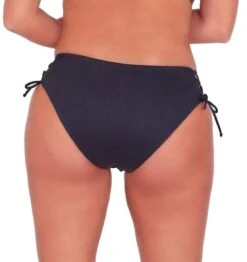 Bikini Slip "Amara" | Braun / Schwarz -Outlet COSABELLA Store bikini slip amara schwarz miracle woman hinten 1280x1280