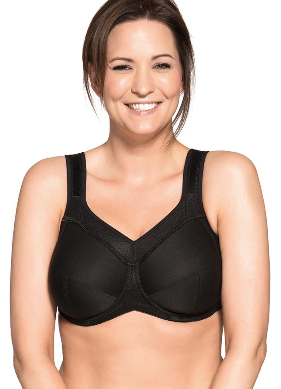 Komfort-BH Ohne Bügel "Kate" | Schwarz 4 Komfort-BH Ohne Bügel "Kate" | Schwarz – Bild 2