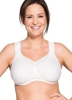 Komfort-BH Mit Bügel "Kate" | Weiß
