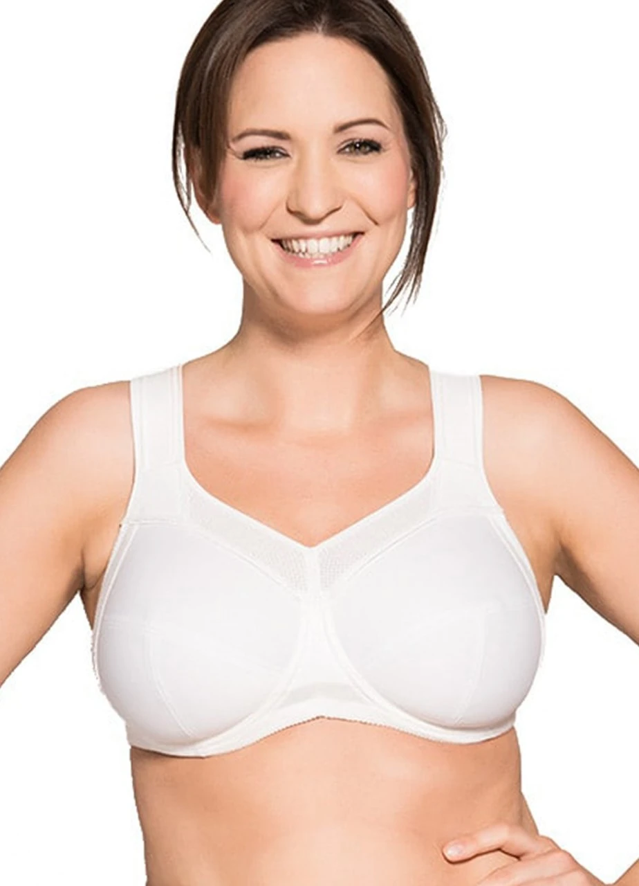 Komfort-BH Mit Bügel "Kate" | Weiß 3 Komfort-BH Mit Bügel "Kate" | Weiß