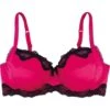 Bügel-BH "Cora" | Pink / Schwarz