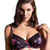 Bügel-BH "Diana" | Schwarz / Geblümt -Outlet COSABELLA Store buegel bh top schwarz diana 1280x1280