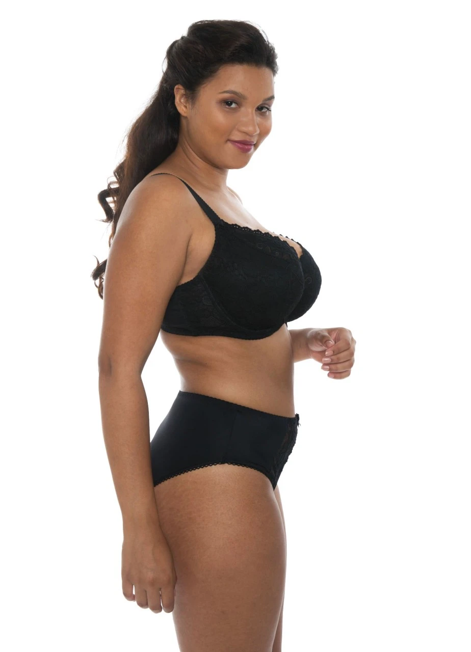 Bügel-BH Mit Halbschalen "Bellami" | Schwarz 10 Bügel-BH Mit Halbschalen "Bellami" | Schwarz – Bild 8