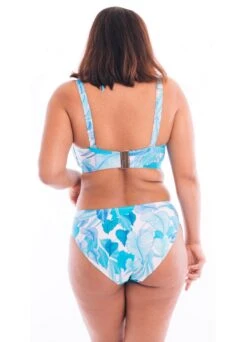 Bandeau Bikinitop "Leaves" | Türkis -Outlet COSABELLA Store leaves bandeau bikini 4 1280x1280