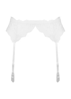 Strumpfbandgürtel "Julie" | Weiß